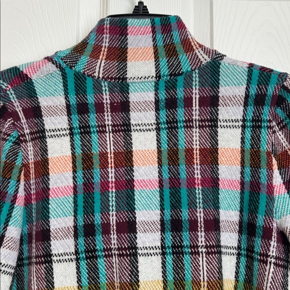 ANTHROPOLOGIE Rosetta Cropped Plaid Jacket in Small - Picture 10 of 14
